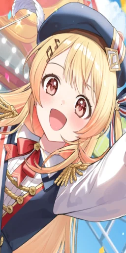 在遊行中傳遞笑容・uniq